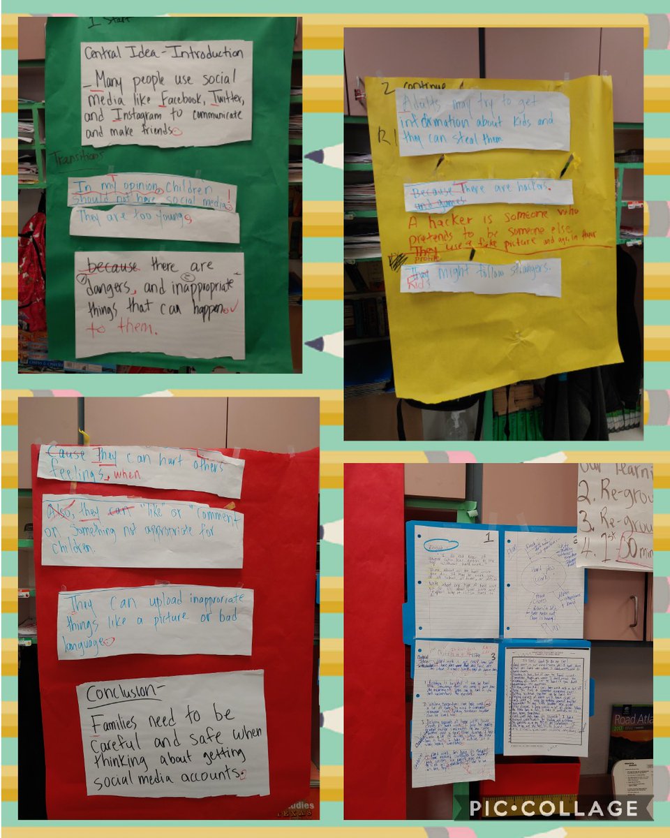 BorjonZavala's tweet photo. Our week in writing 🙂 All-hands-on-deck...we can do this...Si se puede 🎯🏫 📚🖊💙🌟
@RiveraElem 
@DUALDENTON 
@dentonisd 
@2ElenaGuerrero https://t.co/f1eE5DNIOZ