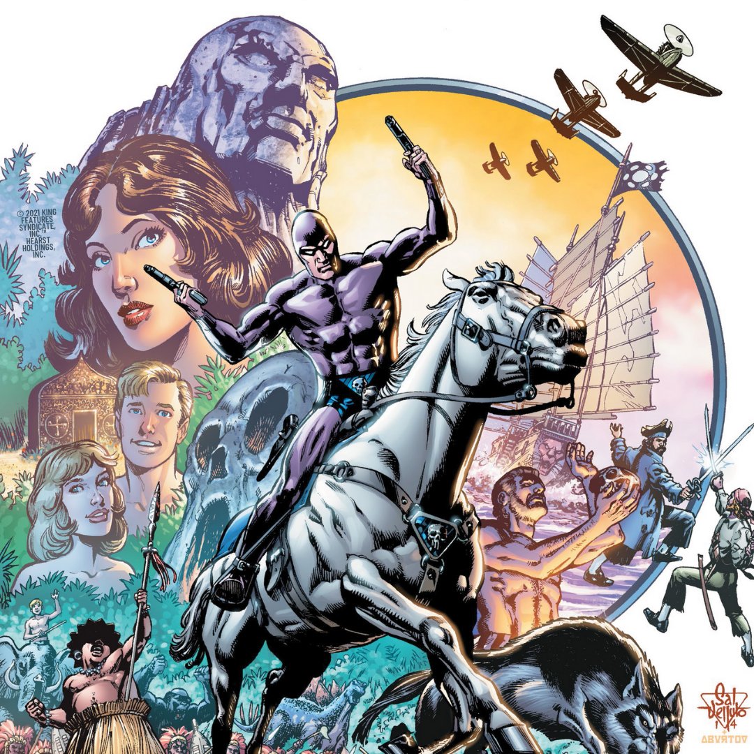 ThePhantomComic's tweet photo. The weekend is always filled with #adventure for The Phantom!
(See the latest daily Phantom comic at https://t.co/OVf7aLlefw )
#comicoftheday #phantomcomics #theghostwhowalks https://t.co/GQpWUWKjEw
