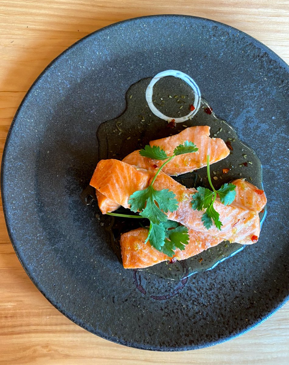 Missing your favorites from The Wandering Table? Don't worry- you can still enjoy them! Visit our website to order a crispy steelhead meal kit &amp; so much more. 

#sharefarm #eatlikeachef #spokane #spokanewa