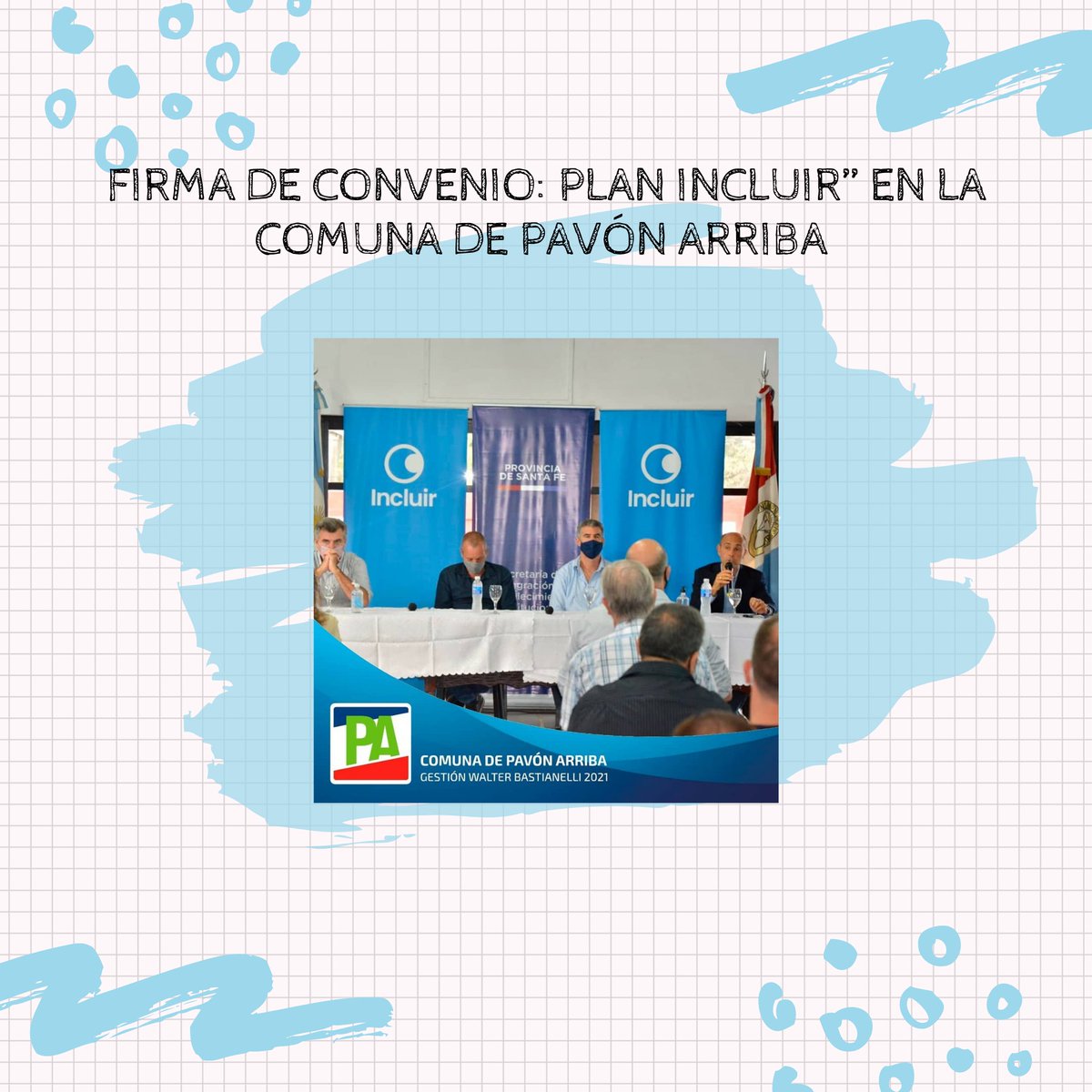 ReplicaDigiOk's tweet photo. 📍FIRMA DE CONVENIO: PLAN INCLUIR” EN LA COMUNA DE #PAVÓNARRIBA

⚒️Permitirá avanzar en obras esperadas.

🚧 Las mismas incluyen pavimento, cordón cuneta y veredas en distintos sectores del pueblo.

@ArribaPavon https://t.co/552Oy6U0Qe