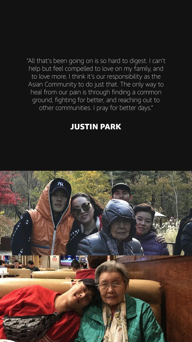 .<a href="/JustinParkMusic/">Justin Park</a> “The only way to heal from our pain is through finding a common ground, fighting for better, and reaching out to other communities. I pray for better days.” 

stopaapihate.org