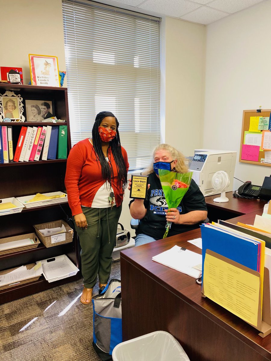 Congratulations ladies 💙 Well deserved. Teacher of the year, Rookie of the year, Paraprofessional of the year. <a href="/Sampson_Panther/">Ashley Sampson</a> <a href="/TheLandrover/">Edward Taylor</a> <a href="/Sampson_Panther/">Ashley Sampson</a> <a href="/JorgeNavarroESL/">Jorge Navarro</a> @MisshunnaD
