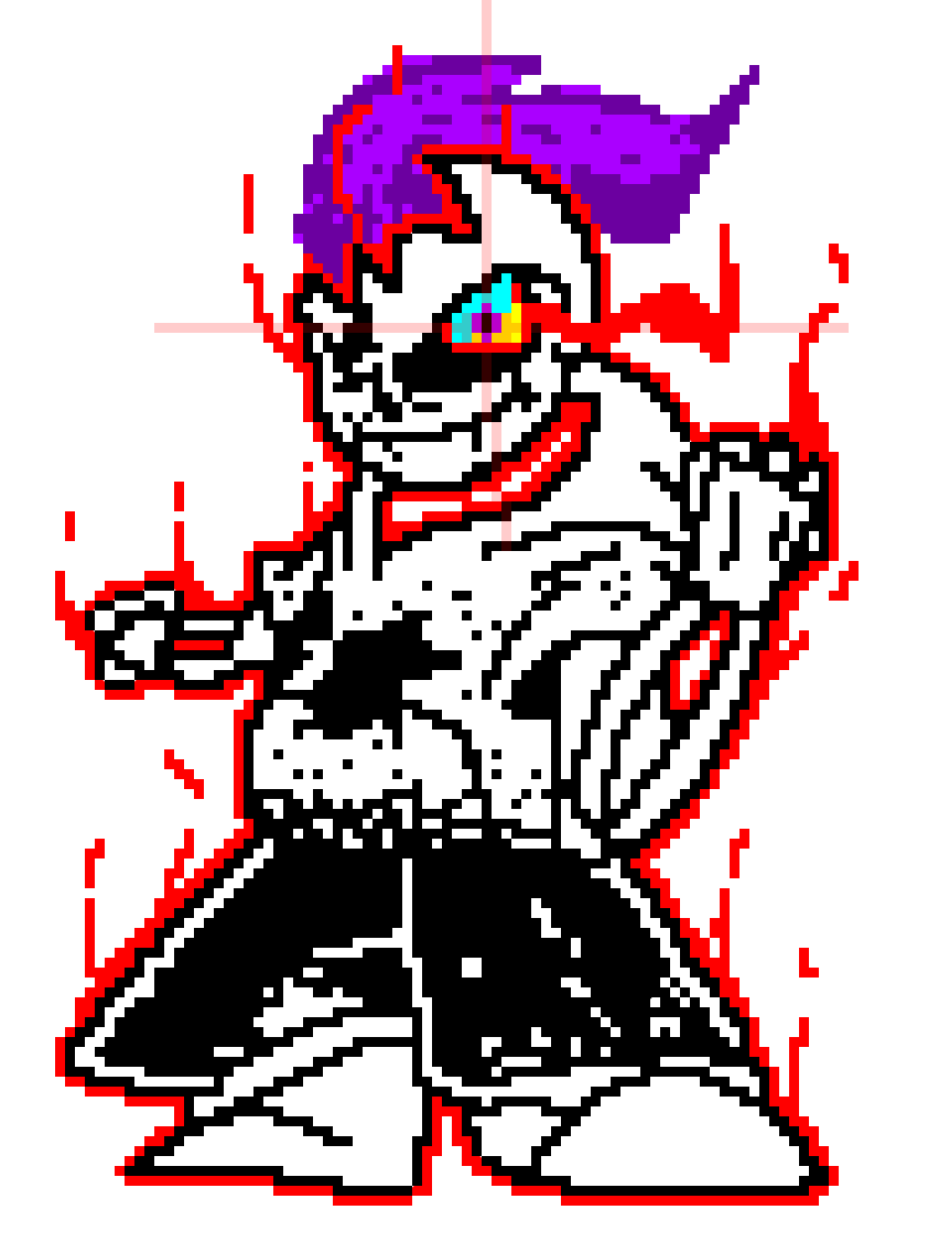 Veggieboi0's tweet photo. (this was supposed to be posted WAY earlier but i forgot to do it so here)
Sorta old but i kinda wanted to do my take on dusttrust
Not that original but it was mainly to make it more badass(for me) amd for me to make more poses
#dustrust #undertale #sans #undertaleau #pixelart https://t.co/SI38RheDPh