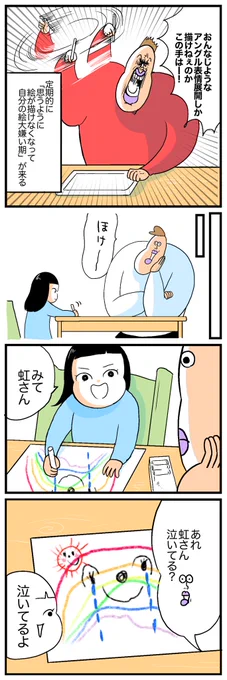 絵が定期的に描けなくなる私と
小さなアーティスト?‍??
https://t.co/onnjih0UJt 