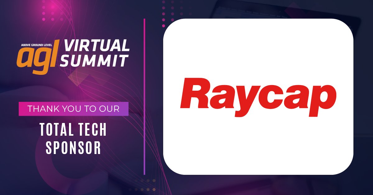 Thank you to our TOTAL TECH SPONSOR, Raycap, for sponsoring the 2021 Virtual Summits.

We appreciate all your support over the years and are thankful for your partnership.

To register for the April 8 Summit click here...
crowdcast.io/e/AGLVIRTUAL-A…