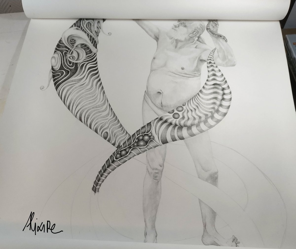 AlixireO's tweet photo. Doucement le dessin progresse....
Crayon graphite sur papier, 75x105 cm
#artdrawing #alixire #volutes #pencildrawing #dessincontemporain #decorationinterieur #ddessin #drawingnow #graphitepencil #gallery #contemporarydrawing #collectionneurs #dance #contemporaryartcurator https://t.co/QDW1Xxa1tc
