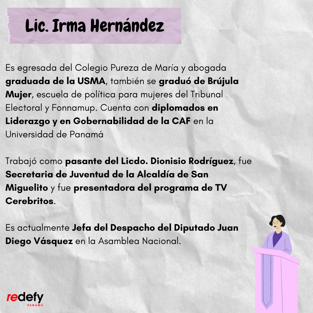 RedefyPanama's tweet photo. ¡Conoce a nuestras panelistas! PARTE 1

MAÑANA llevaremos a cabo este evento que no te puedes perder:
"Lideresas panameñas en acción"💪

Te presentamos a 4 de nuestras 6 panelistas y las metas que han alcanzado🤩

#WeRedefy #RedefyPanama #Panama #mesdelamujer #feminista https://t.co/4ly4rESaq9
