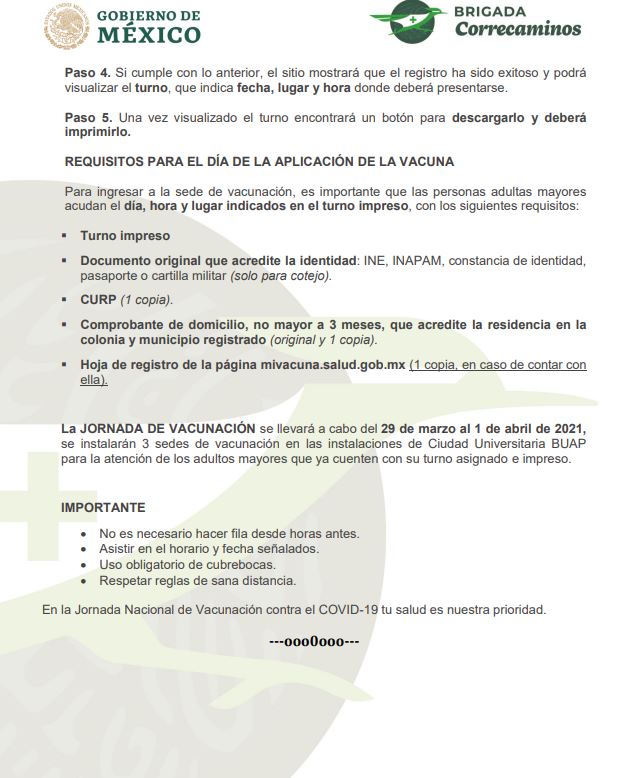 JCarlos_Valerio's tweet photo. #ATENCIÓN | Ya esta disponible la página para realizar el registro de adultos mayores para  recibir la vacuna contra #COVID19 al sur de #Puebla

https://t.co/DUU2IWEiPB

https://t.co/DUU2IWEiPB https://t.co/bOLCryxNh4