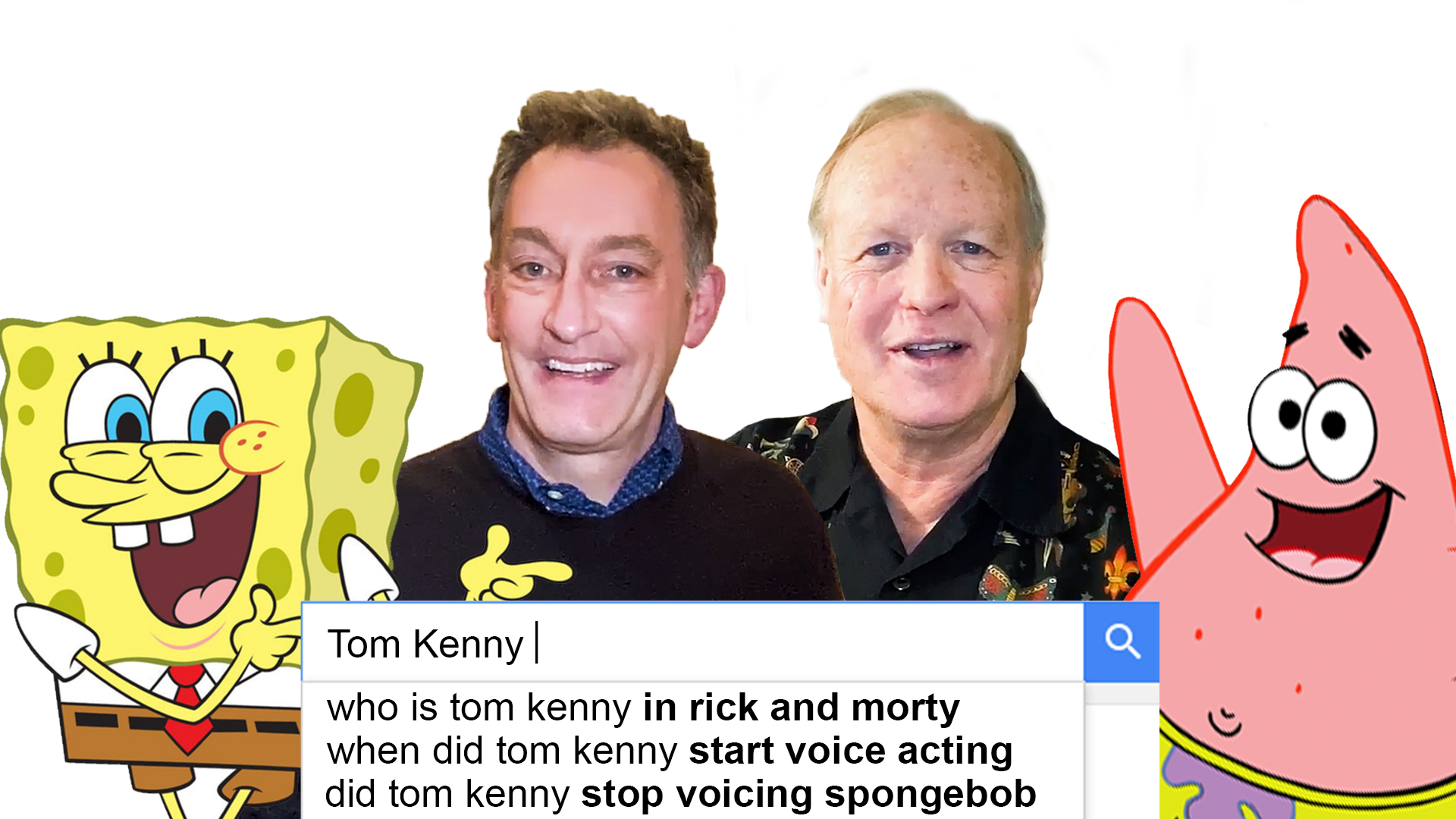 WIRED on Twitter "What does Tom Kenny's voice actually sound like? How