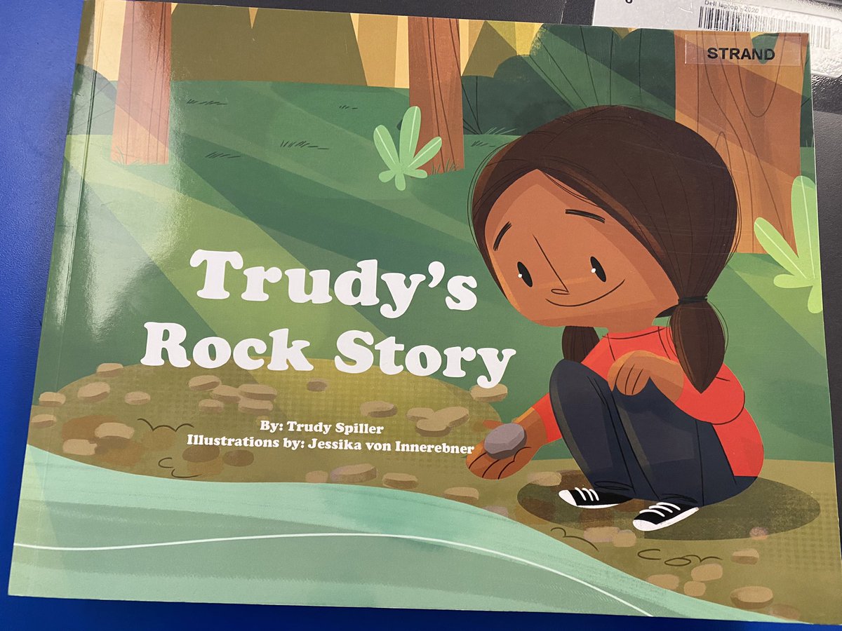 KatlinStrand's tweet photo. Today for Forest Friday we went down to the river valley &amp; read Trudy’s Rock Story by Trudy Spiller. This book is great for making connections to the land, nature, &amp; our feelings. Students then looked for their own rock they could share their feelings with @bigrockbadger @fsd38 https://t.co/Kgl2lIV4xE