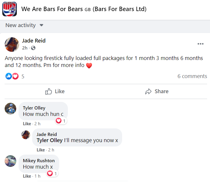 Bars for Bears Official tweet media