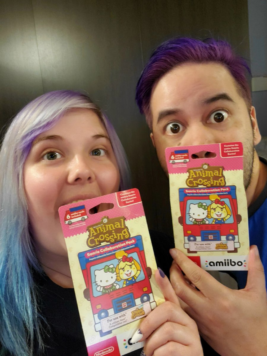 We're LIVE on Twitch playing <a href="/animalcrossing/">Isabelle</a> and giving away a pack of the new <a href="/sanrio/">Sanrio</a> Amiibo cards!

twitch.tv/thecranecouple