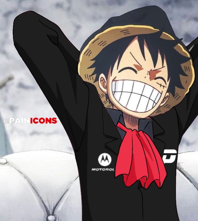 paiN Icons on X: Luffy rebaixado (One Piece)  / X