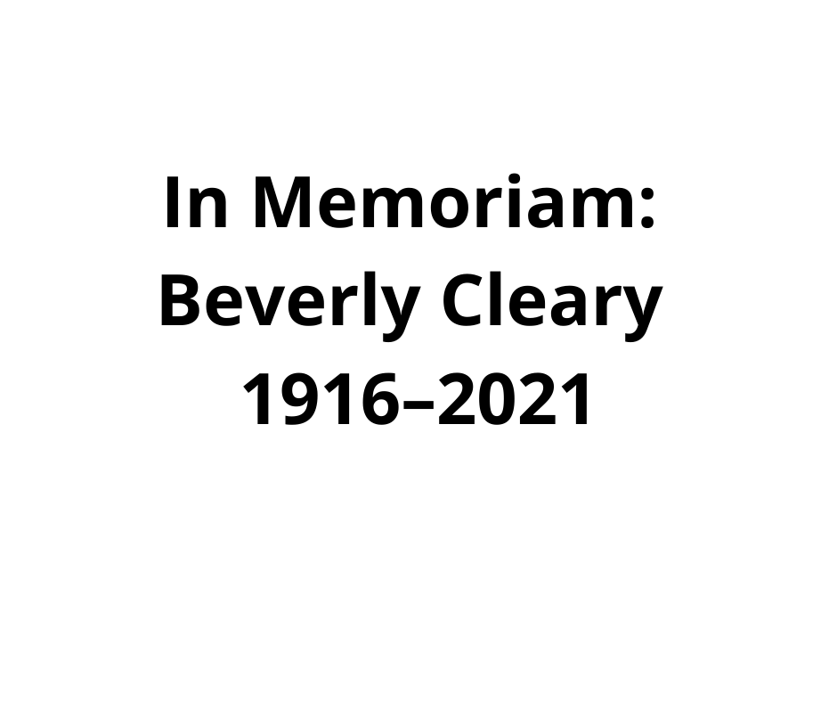 AuthorsGuild's tweet photo. We are saddened by the loss of Beverly Cleary, one of the most deeply cherished authors and the inspiration to so many for the love of reading. 
https://t.co/y9b9aT9dHy https://t.co/XkWwtujNLY