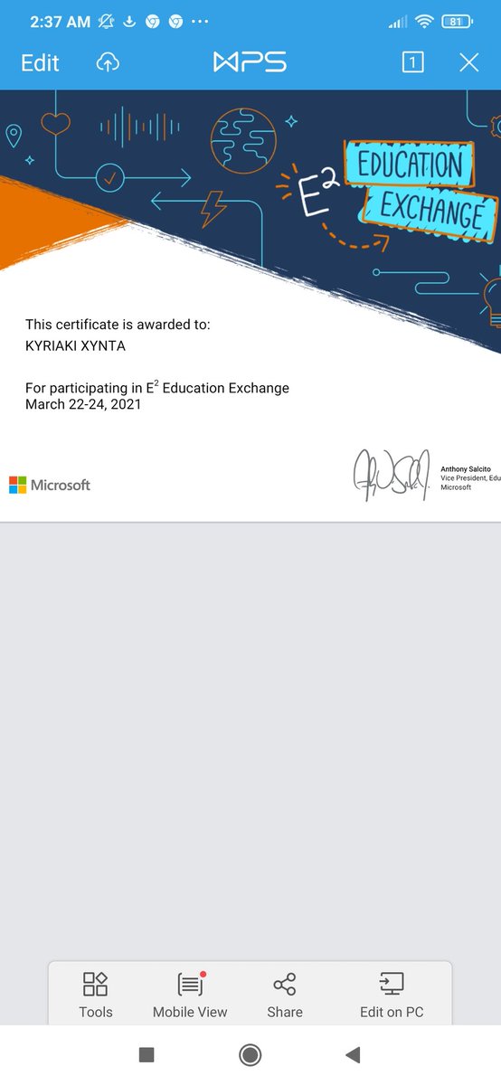 kiki_xynta's tweet photo. That's a wrap!
Thank you so much for this amazing experience!
#E2
#MicrosoftEDU
#iSpyE2
#MIEExpert https://t.co/18IuVCe0U1