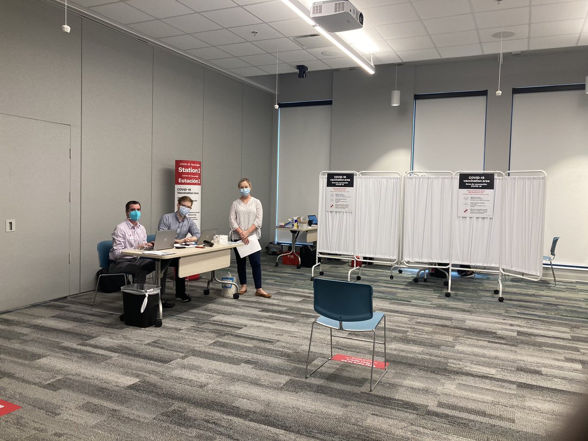 haleycvs's tweet image. We launched the first YMCA Community COVID Vaccine Clinic today in the NATION! The stories we heard today were truly touching. It is amazing to work for such a great company. Thank you to everyone who helped put this together.
#CVS #crushcovid #heartatwork  #community #thankyou