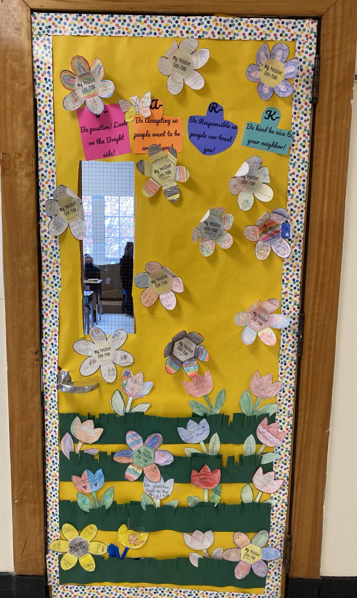 RParkESEagles's tweet photo. Deck the doors with S-E-L! 3rd grade is spreading kindness and positive self talk for our #SEL door decorating contest!

Winners announced Monday.

 #SELweekatPark #yayredclay #SELDAY @redclayschools @MrBSchechter @SEL4USA @JasonMartin1976 @ms_majewski 
#DEWholeChild https://t.co/WeOgpB54AN