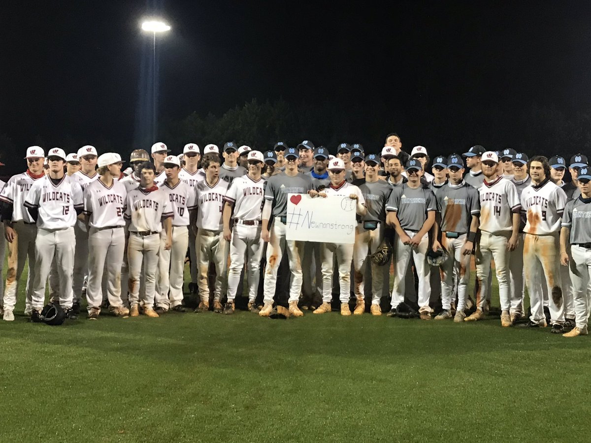 Special moment tonight in Fayetteville 

After the <a href="/WHSWildcatbsbal/">Whitewater High School Baseball</a> and <a href="/SM_Baseball/">Starr's Mill High School Baseball</a> game - the teams came together as one in support of <a href="/NewnanBaseball/">Newnan HS Baseball</a> 

<a href="/NewnanAthletics/">Newnan Athletics</a> @NewnanHigh <a href="/WHSAthletics_/">Whitewater High School Athletics</a> <a href="/starrsmill/">SMHS Athletics</a> 

#newnanstrong
