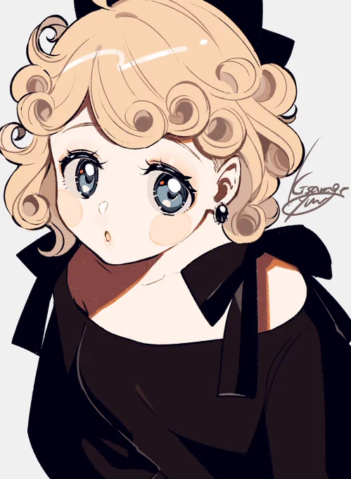 くるん
#創作 