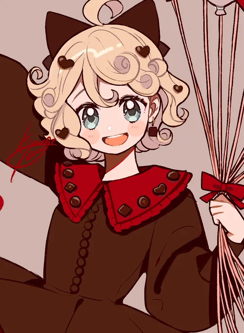 くるん
#創作 