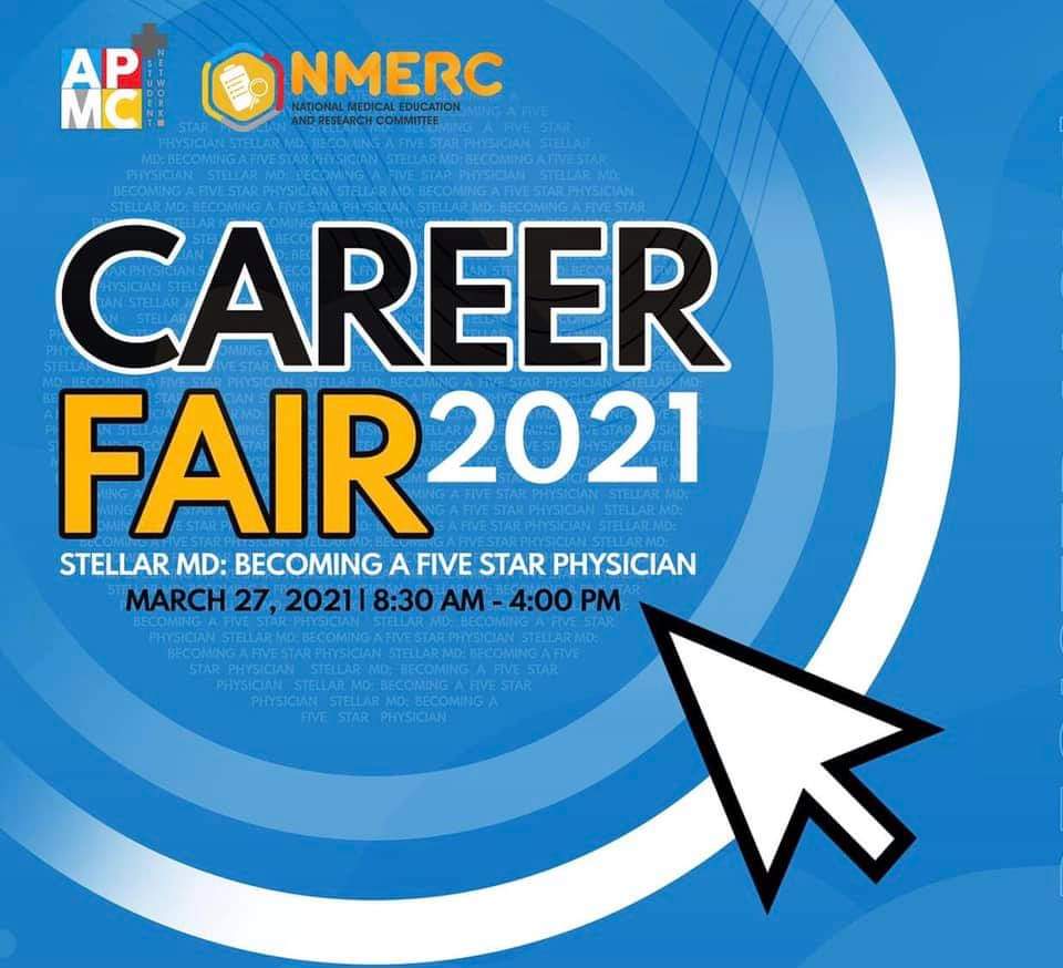 apmcsn's tweet photo. [CAREER FAIR 2021]

Today is the day!

Get ready to experience a 5-star webinar and learn to become a 5-star Physician! What are you waiting for?  

Check this thread for Live tweets! 

#CF2021StellarMD
#FiveStarMD
#APMCSN 
#GoBeyond
#IgniteAPMCSN
#APMCSN20Years https://t.co/622DHQvkxC