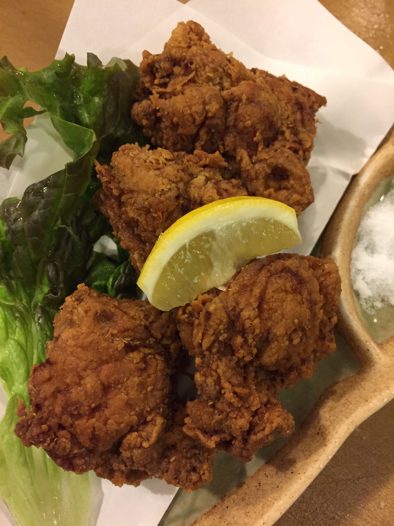 魚の旨い店 ほうぼう あんこう竜田揚げ 見た目は鳥唐揚げ これがまた旨いんだな お試し下さいませ 緊急事態宣言により時短営業となります ご来店の際はお電話頂けると幸いです 045 506 2721 あんこう竜田揚げ あんこう唐揚げ 居酒屋 旨い