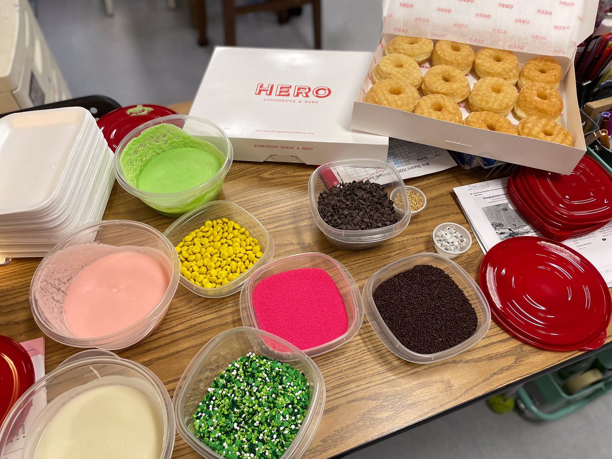PeeplesFCBOE's tweet photo. Shout out to @herodoughnuts #Atlanta for your generosity! Because of you, our 4th graders had the opportunity to experience how writing is relevant in the real world and how creativity is valued outside of the classroom walls. Thank you ❤️ #fayettecreates https://t.co/bWAEzmt5Y0