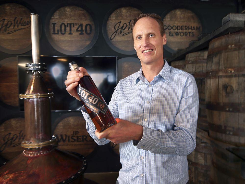 Hiram Walker's Distillery producer of world's best rye