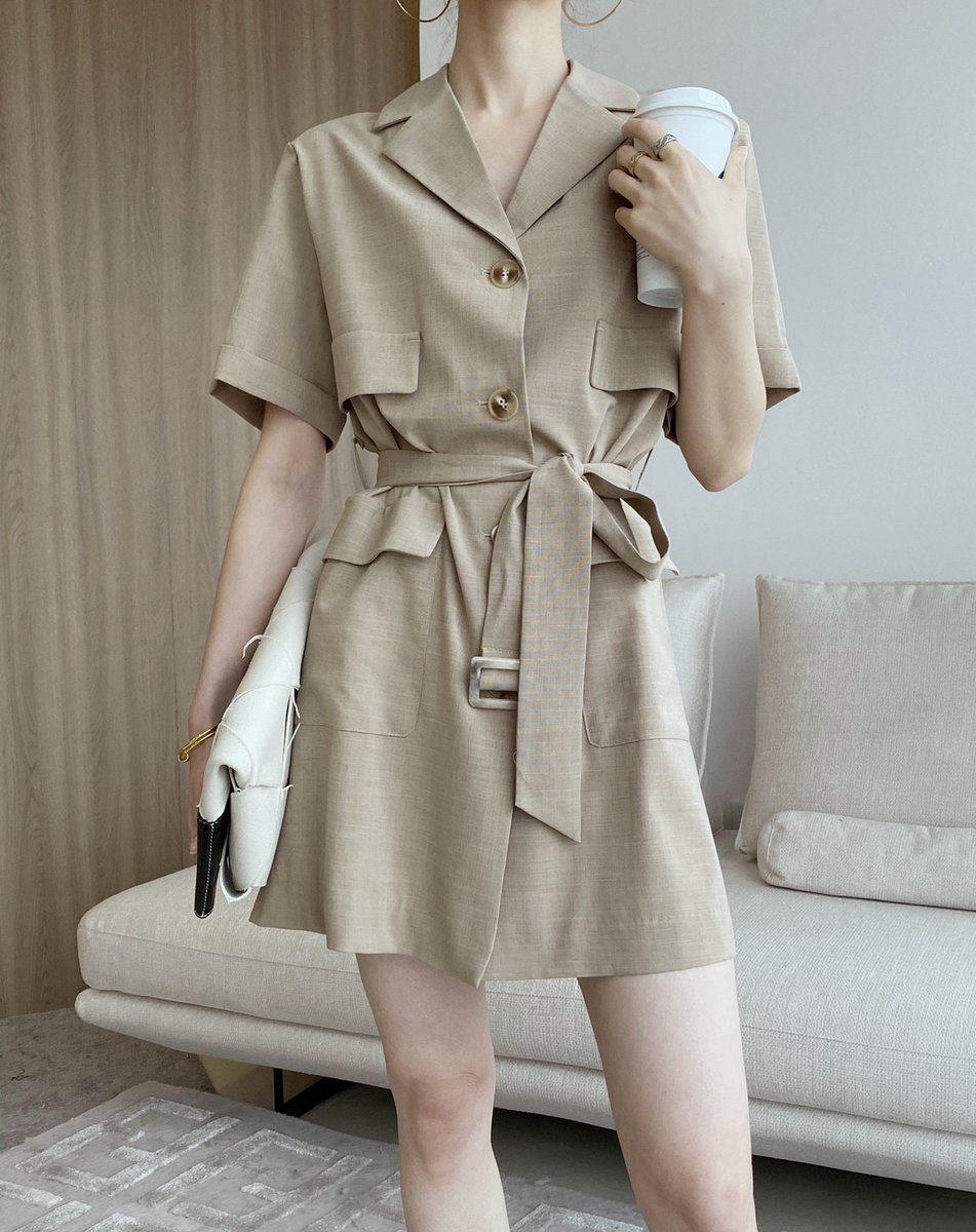 タートルラビッツ 公式 サマートレンチ この夏のトレンド T Co Zodgqfin4z 韓国レディースファッション通販 夏ファッション トレンド トレンチ ワンピース タートルラビッツ