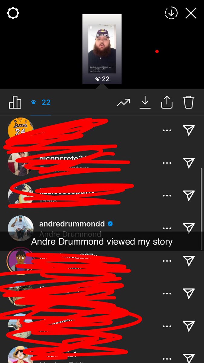 BigBabyJonathan's tweet photo. Andre Drummond viewed my story me telling him why he needs to join the Lakers https://t.co/hlJKzFw043