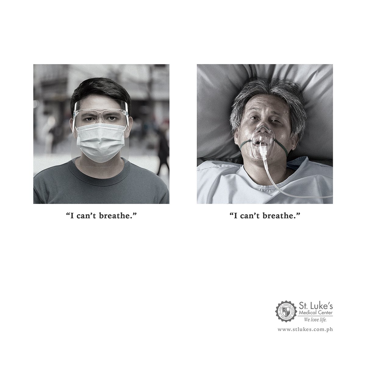 inquirerdotnet's tweet photo. LOOK: St. Luke’s Medical Center joins online campaign encouraging public to adhere to COVID-19 protocols.

On March 22, both their hospitals in Bonifacio Global City and Quezon City declared full capacity status for their COVID-19 wards. | 📷 St. Luke’s Medical Center https://t.co/e8nuRNKDzK