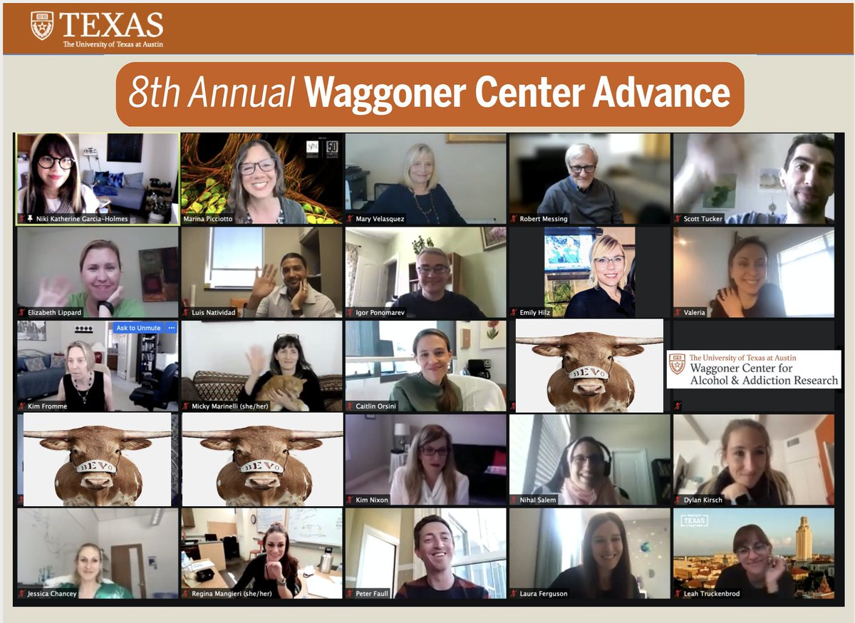 TexasWCAAR's tweet photo. Thanks to all who attended today's showcase of research advances by the Waggoner Center's dedicated scientists (human and animal attendees alike 😉).  See you next year! @mangielab @TXAlcoholLab https://t.co/3JECW1lBQs