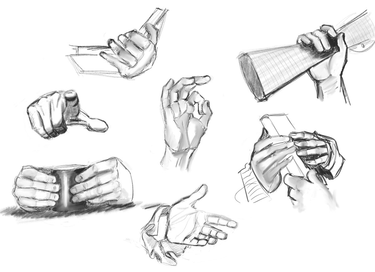 Hand study. All but two of these hands are from The Terror. Can you identify them?