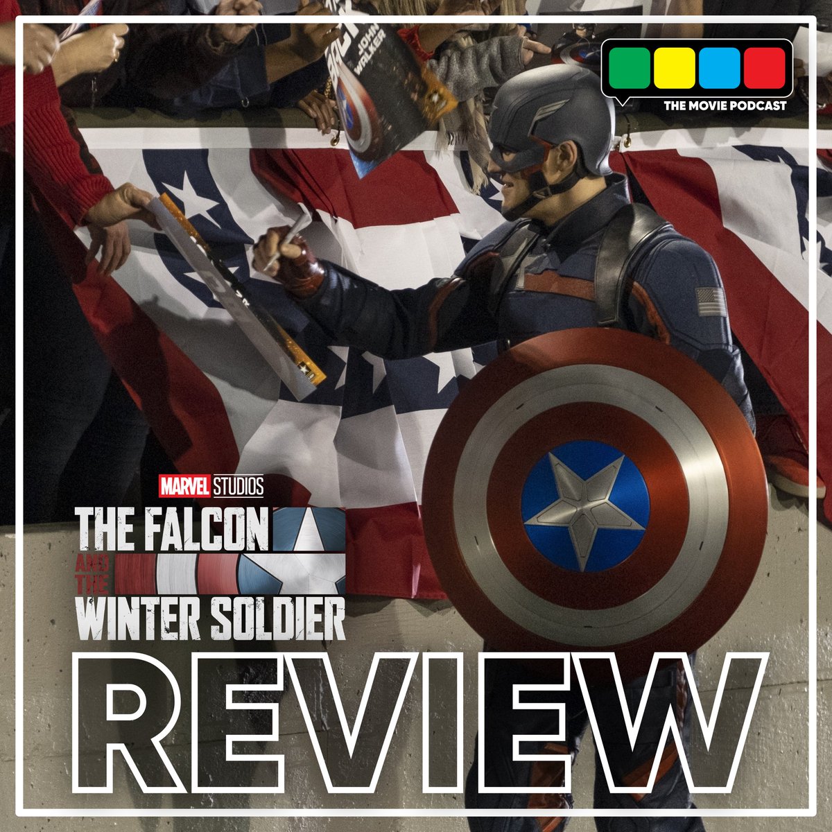 TheMoviePodcast's tweet photo. #CapIsBack in Episode 2 of #TheFalconAndTheWinterSoldier and @dbapz, @shayhbaz, & @anthonygags have their review and reaction of the brand new episode!
Listen now on all podcast feeds.
➡️ https://t.co/bZ76Pea9l5
#JohnWalker #FalconAndTheWinterSoldier https://t.co/YaOOCC09KB