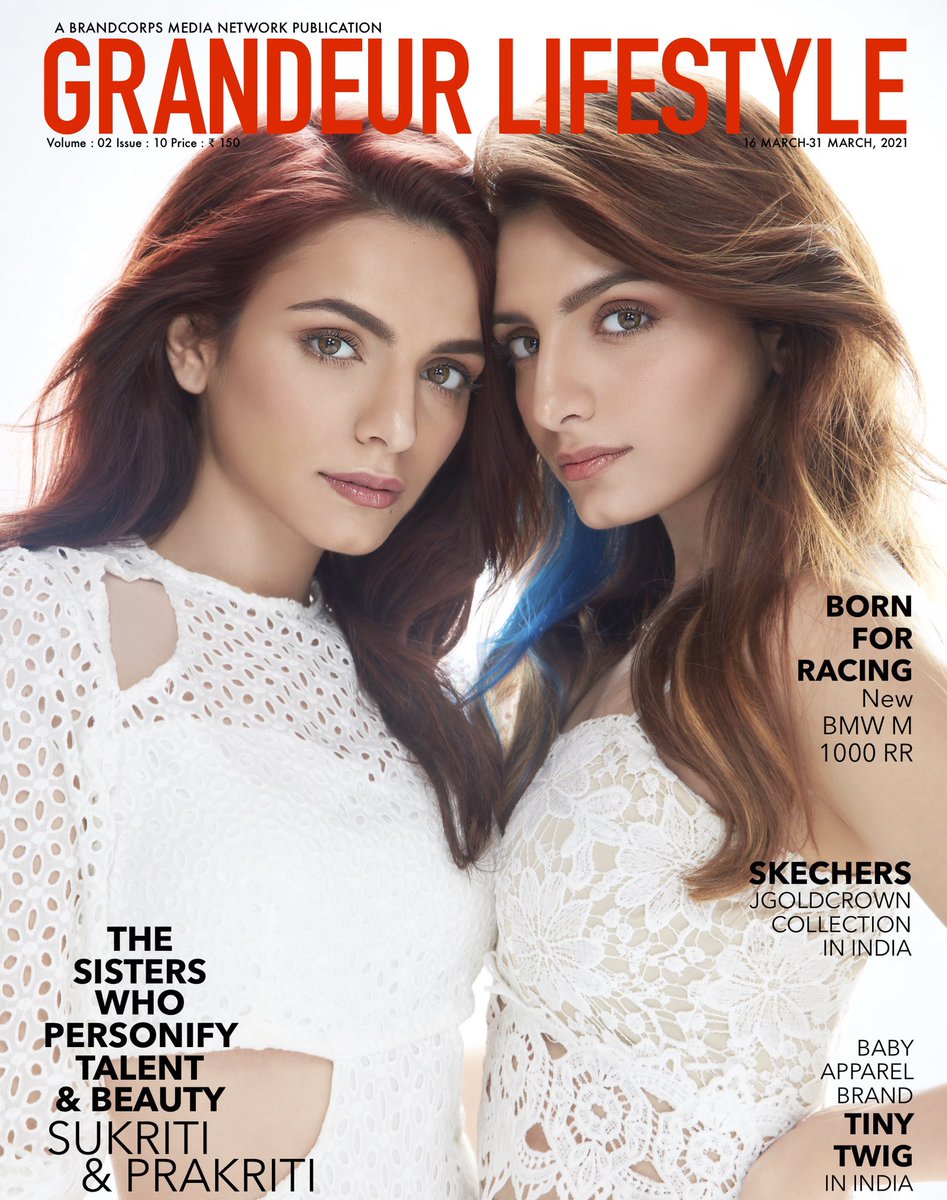 Catch <a href="/Sukritikakar/">Sukriti Kakar</a> &amp; <a href="/PrakritiKakar/">Prakriti Kakar</a> on the cover this month ✨

<a href="/inndresh/">INNDRESH BADOLA</a> <a href="/AanimeshSood/">Aanimesh Sood</a> <a href="/VjVasundhara/">Vasundhara Joshi</a> <a href="/CommuniqueFilm/">Communiqué Film PR</a> <a href="/BrandcorpsMedia/">Brandcorps Media Network</a> 

#SukritiKakar #PrakritiKakar #CoverGirls #twinsisters #March2021 #Cover #GrandeurLifestyleMagazine #GrandeurLifestyle