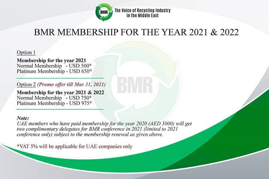 #BMR #MembershipOffer #4daysleft #AvailthisOffer #connectingIndustry #Recycling