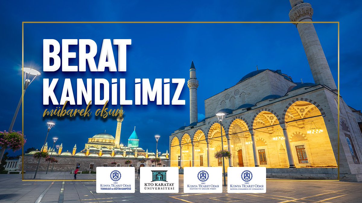 Ramazân-ı Şerîf'in habercisi #BeratKandili mübarek olsun.

Berat Kandilinin tüm insanlığa sağlık, huzur ve barış getirmesini temenni ederiz.