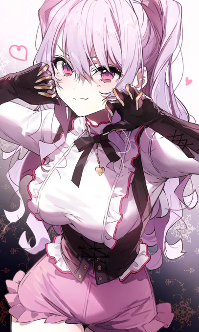 #見た人も無言でピンク髪美少女貼れ 
