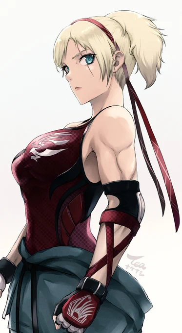 TEKKEN7のリディア  #格ゲーキャラ描こうぜ 
