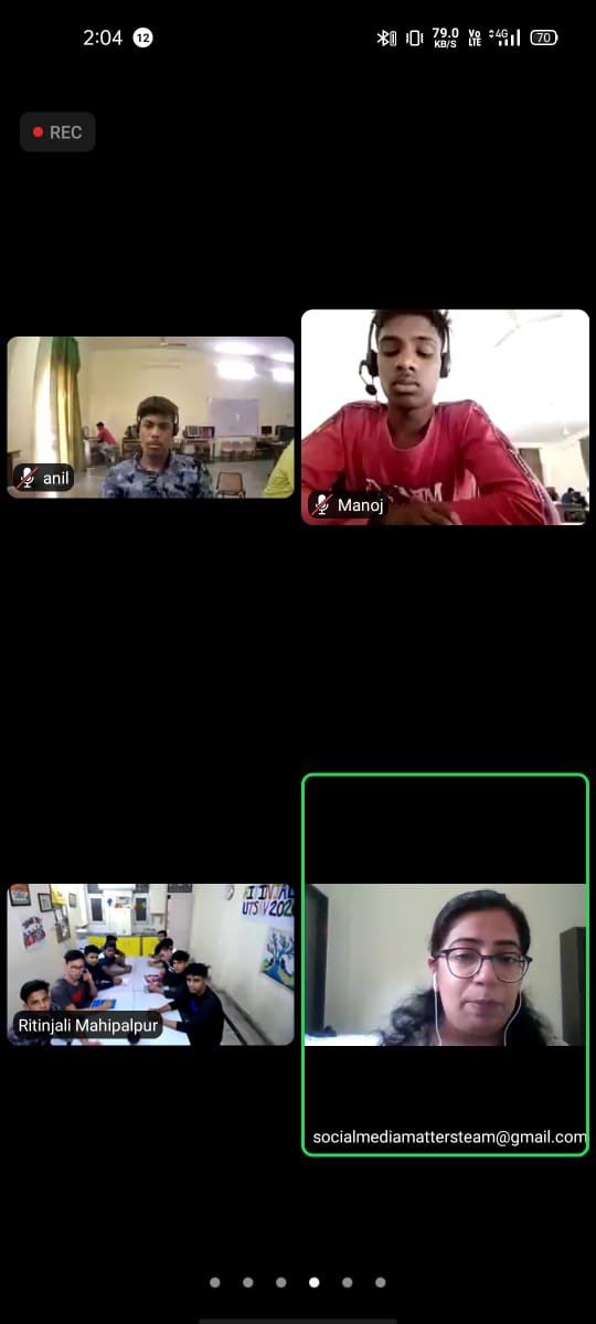 ritinjali's tweet photo. Ritinjaliâs Second Chance School conducts a social media safety workshop
.
.
.
.
#ritinjali #socialmedia #safety #secondchanceschool #learning https://t.co/qnd3HeUdeb