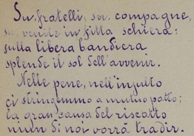 mariobianchi18's tweet photo. Il #27marzo 1886, Milano, salone del Consolato operaio in via Campo Lodigiano: prima esecuzione pubblica, con la Corale Gaetano Donizetti, dell’#Innodeilavoratori. Testo scritto da #FilippoTurati musica di Amintore Galli. L'inno fu spesso accusato di incitare all'odio di classe. https://t.co/aIEWIVIw1N
