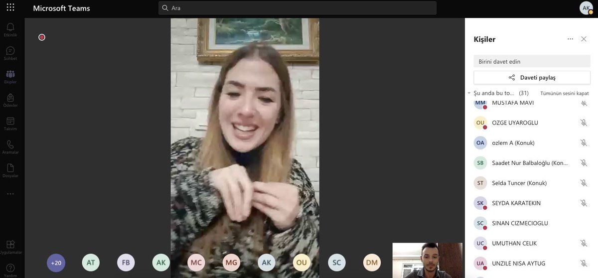 Topluluğumuzun düzenlemiş olduğu  ‘’Kabin Memuru Hikayeleri’’ etkinliğine, katılımları ve değerli paylaşımları için konuğumuz Duygu  Hanıma teşekkür ederiz. <a href="/bayramsade/">Bayram Sade</a> <a href="/KTOKarataySKS/">KTO Karatay SKS</a> <a href="/snncmc/">Sinan ÇİZMECİOĞLU</a> <a href="/koglu_a/">Abdullah Köseoğlu</a> @bbeyzaaksoyy