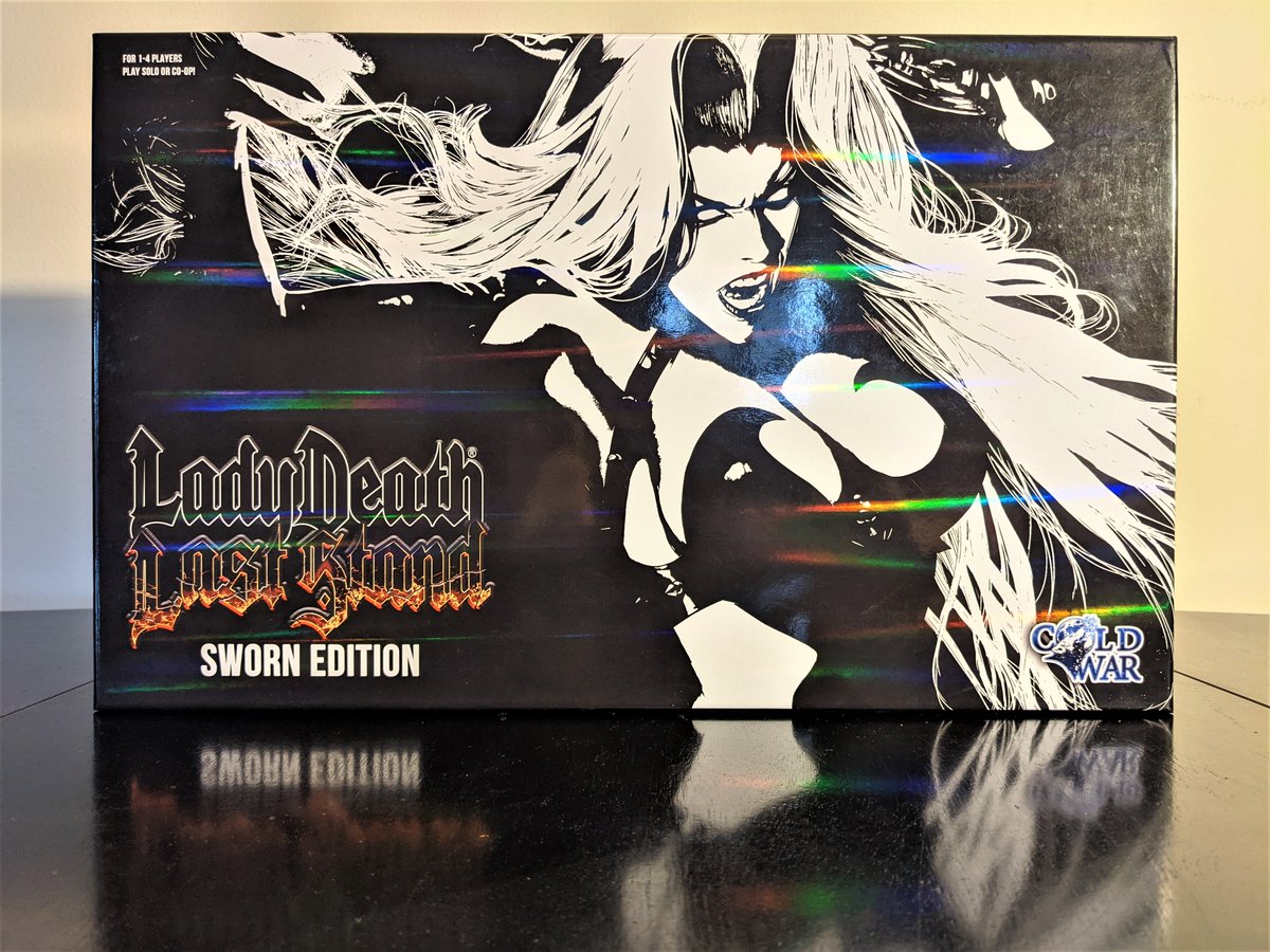 PlayLadyDeath's tweet photo. We hope you all have a great weekend!
Nothing beats (safely) meeting up for a game night when your crew has some downtime. And soon enough, you'll have a new go-to thanks to #LadyDeathLastStand.
Check out the final proofs if you haven't already!
#LadyDeath #SWORN https://t.co/6oY7jkwkeX