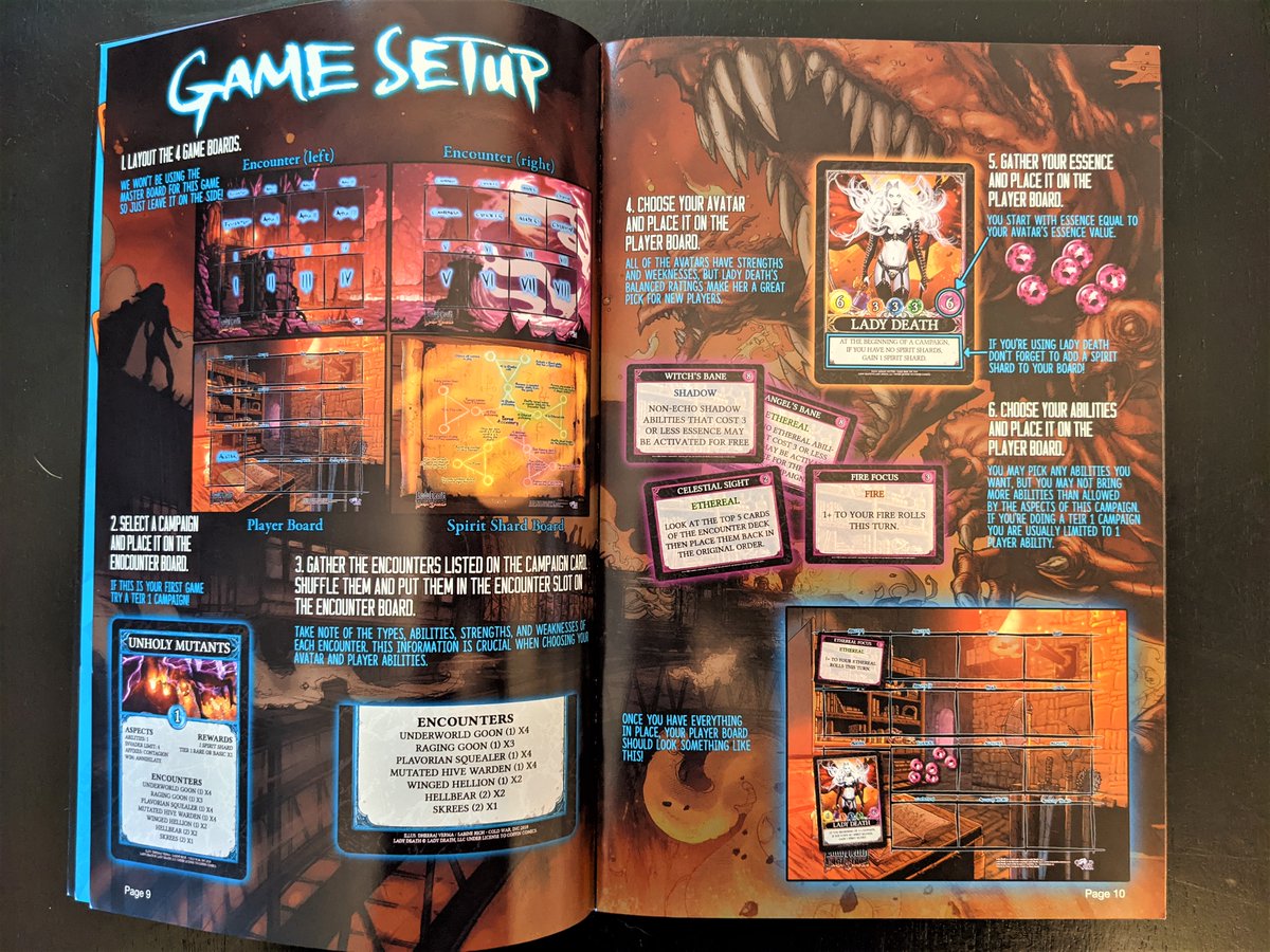PlayLadyDeath's tweet photo. We hope you all have a great weekend!
Nothing beats (safely) meeting up for a game night when your crew has some downtime. And soon enough, you'll have a new go-to thanks to #LadyDeathLastStand.
Check out the final proofs if you haven't already!
#LadyDeath #SWORN https://t.co/6oY7jkwkeX
