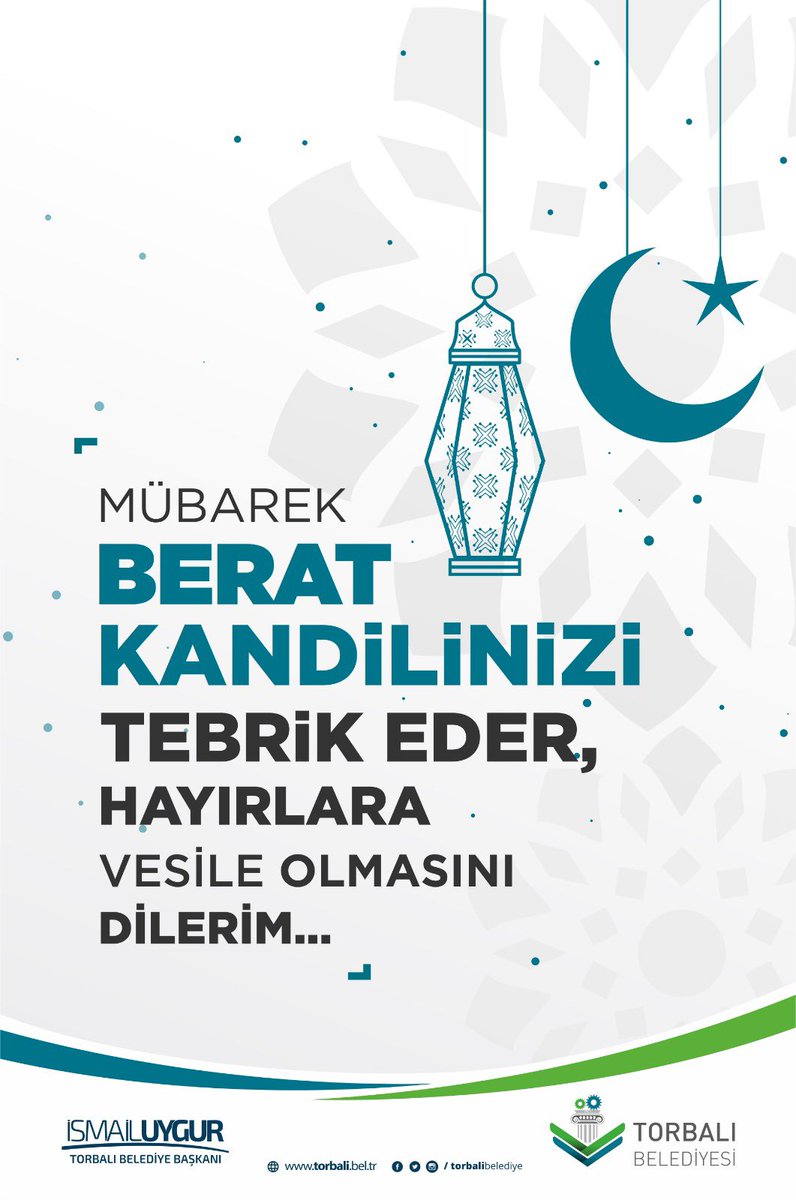 baskanuygur's tweet photo. Mübarek Berat Kandilinizi tebrik eder, hayırlara vesile olmasını dilerim. https://t.co/RMhEHjOtT7