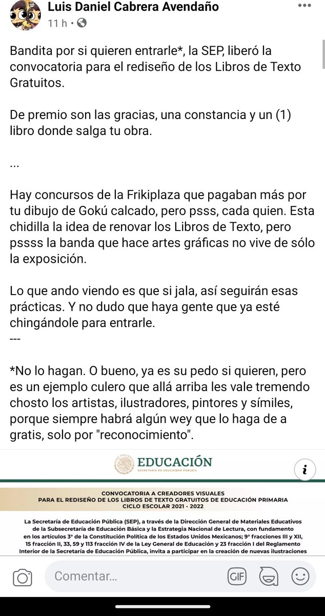 kattyboom_df's tweet image. Avísenle a la SEP que #LasIlustracionesSePagan
#ElDiseñosePaga
#ainodisegratis
No lo hagan!!! No busquen un reconocimiento "curricular"