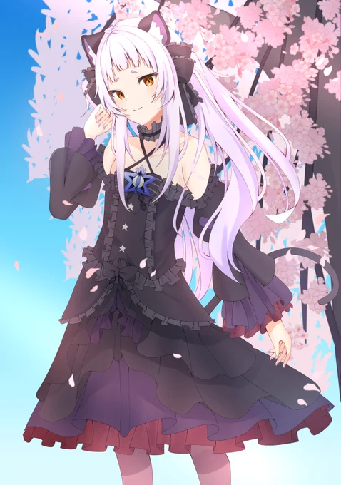 春らしい感じのシオンちゃん!
#シオンの書物 