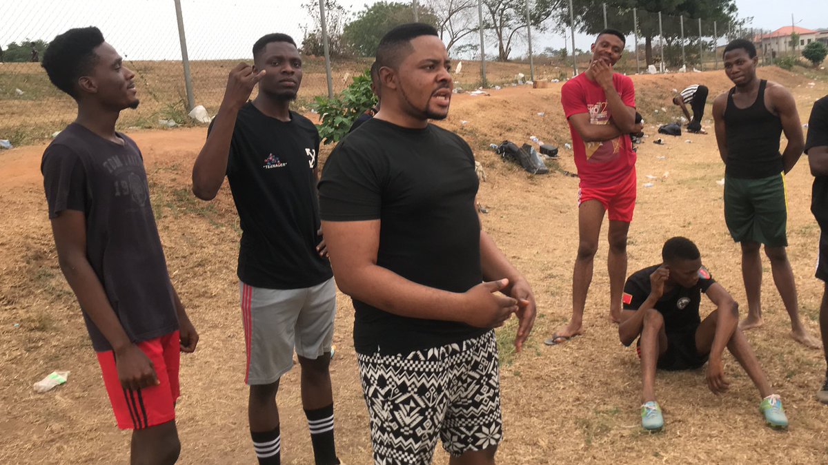 ifudsaoau's tweet photo. @IFUDSAOAU ready to rock and roll as we take on @ifutsaoau 

V-I-C-T-O-R-Y
That’s the IfeDentistry battle cry!
Victory, victory, victory!

Matchday Live🏟

#thfl @health_football @NEXUS_GamingHub https://t.co/U6STFwOW6p