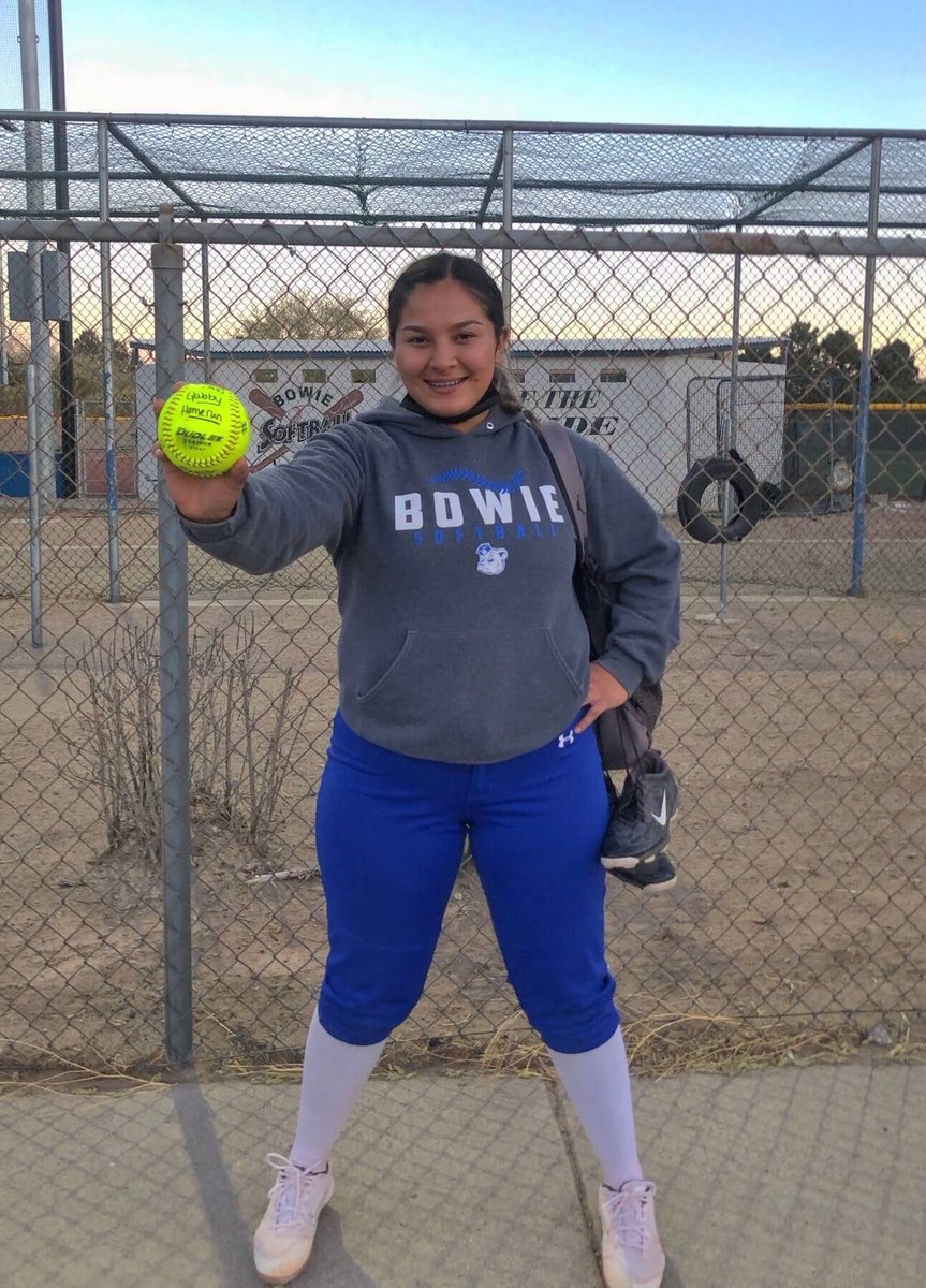 PSA ‼️ Lights 💡camera 📹action 📸!!! I just want to give a HUGE shout out to this girl right here! Her first career solo home run! We are so  OSO proud of you Gabby!!!! The smile on her face says it all! Great job, Great focus!