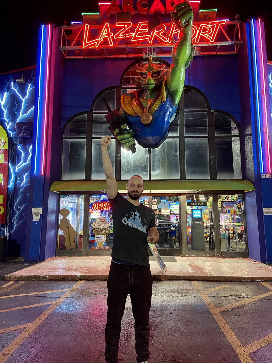 StreaknG's tweet photo. Thank you #lazerportfuncenter for another awesome experience. I’ll be returning soon
.
.
#arcade #arcade4life #pidgeonforge #twitch #SupportSmallStreamers https://t.co/HGcurbfDbz